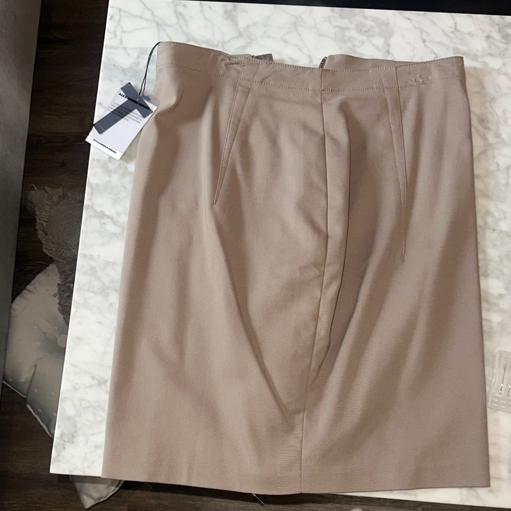 Alexander Wang Tan Pencil Skirt